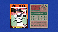 1975 Topps #156 Dave KINGMAN