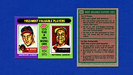 1975 Topps #191 Al ROSEN Roy CAMPANELLA 1953 MVPs