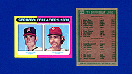 1975 Topps #312 Nolan RYAN Steve CARLTON Strikeout Leaders