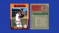 1975 Topps #325 Tony OLIVA