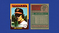 1975 Topps #335 Jim PALMER