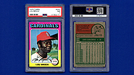 1975 Topps #540 Lou BROCK {PSA 7 NM 41902171}