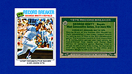 1977 Topps #231 George BRETT Record Breaker