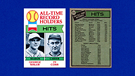 1979 Topps #411 George SISLER Ty COBB All-Time Record Holders Hits