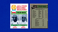 1979 Topps #415 Lou BROCK All-Time Record Holders Stolen Bases