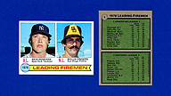 1979 Topps #8 Rich GOSSAGE Rollie FINGERS Leading Firemen