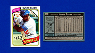 1980 Topps #255 Dusty BAKER