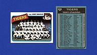 1980 Topps #626 Detroit TIGERS Team Checklist