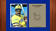 1980 Topps Superstar #1 of 60 Willie STARGELL Gray Back