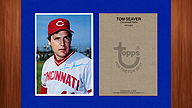 1980 Topps Superstar #15 of 60 Tom SEAVER Gray Back