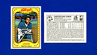 1981 Kellogg's #19 Chet LEMON