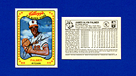 1981 Kellogg's #2 Jim PALMER