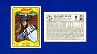 1981 Kellogg's #24 Willie WILSON