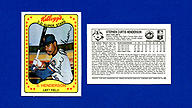 1981 Kellogg's #25 Steve HENDERSON