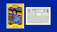 1981 Kellogg's #56 Bruce SUTTER