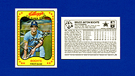 1981 Kellogg's #62 Bruce BOCHTE