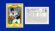 1981 Kellogg's #7 Bucky DENT