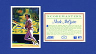 1989 Score Scoremasters #32 Mark McGWIRE