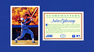 1989 Score Scoremasters #33 Andres GALARRAGA