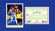 1989 Score Scoremasters #34 Joe CARTER