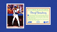 1989 Score Scoremasters #42 Darryl STRAWBERRY