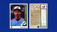 1989 Upper Deck #25 Randy JOHNSON Star Rookie