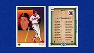 1989 Upper Deck #668 Wally JOYNER California Angels Team Checklist