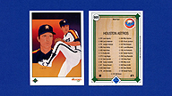 1989 Upper Deck #669 Nolan RYAN Houston Astros Team Checklist