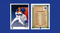 1989 Upper Deck #686 Ruben SIERRA Texas Rangers Team Checklist