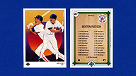 1989 Upper Deck #687 Wade BOGGS Red Sox Team Checklist