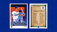 1989 Upper Deck #689 George BRETT Kansas City Royals Team Checklist