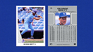 1990 Leaf #178 George BRETT