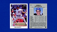 1990 Leaf #25 Greg MADDUX