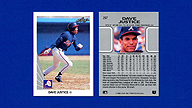 1990 Leaf #297 Dave JUSTICE {RC}