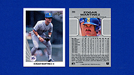 1990 Leaf #299 Edgar MARTINEZ