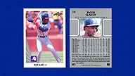 1990 Leaf #376 Ron GANT