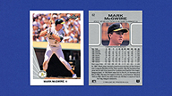 1990 Leaf #62 Mark McGWIRE