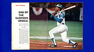 1974 Sports Illustrated April 15 Hank AARON 715 End of the Glorious Ordeal