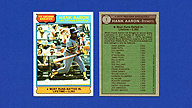 1976 Topps #1 Hank AARON Record Breakers