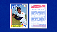 1992 Dow Brands Ziploc #11 Hank AARON