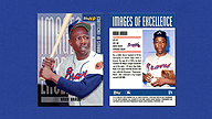 2001 Topps HD #IE4 Hank AARON Images of Excellence