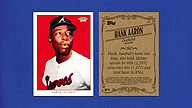 2002 Topps 206 #287 Hank AARON [VAR: White Jersey]