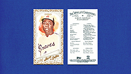 2018 Topps Allen & Ginter #50 Hank AARON Mini Gold Border