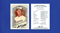 2018 Topps Allen & Ginter #50 Hank AARON Silver Glossy