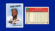 2018 Topps Archives #1 Hank AARON [1959 Design]