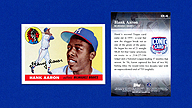 2019 Topps #ICR-46 Hank AARON Iconic Card Reprints [1955 Design]