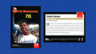 2021 Topps x Sports Illustrated #15 Hank AARON 1974 715 HR Celebration