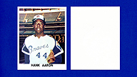 Undated Atlanta Braves Team Issue Hank AARON