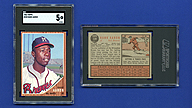 1962 Topps #320 Hank AARON [SGC 5 EX 2420041]