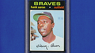 1971 Topps #400 Hank AARON [PSA 7 NM 55455763]